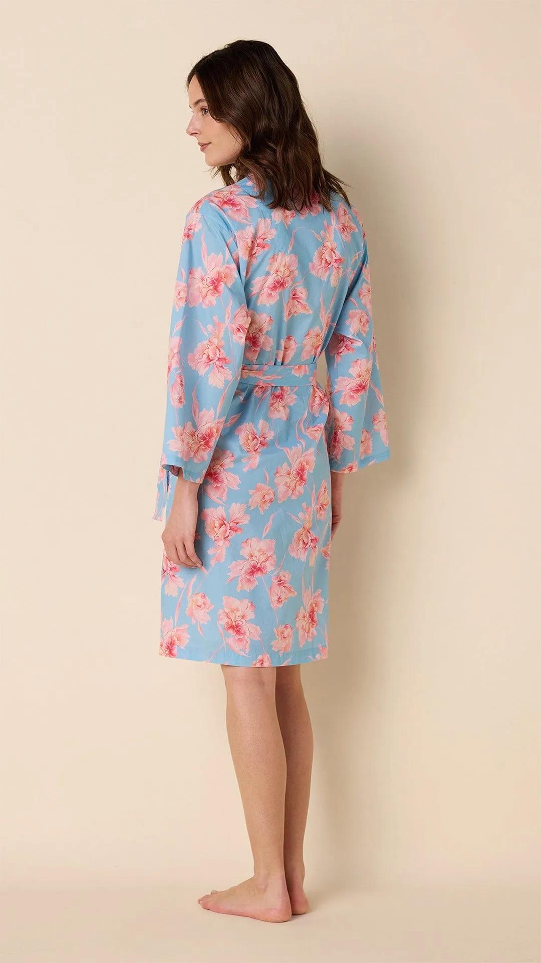 Celeste Luxe Pima Kimono Robe sold by the cat's pajamas product image thumbnail 3