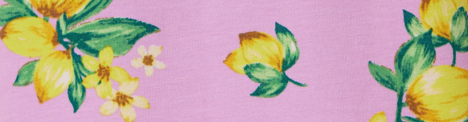 Lemon Blossom Pima Knit Capri sold by the cat's pajamas product image thumbnail 5