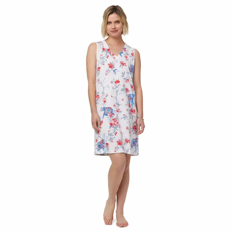 Zoe Pima Knit Nightgown sold by the cat's pajamas