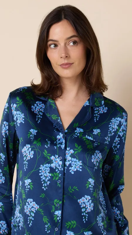Cascadia Silk Pajama sold by the cat's pajamas