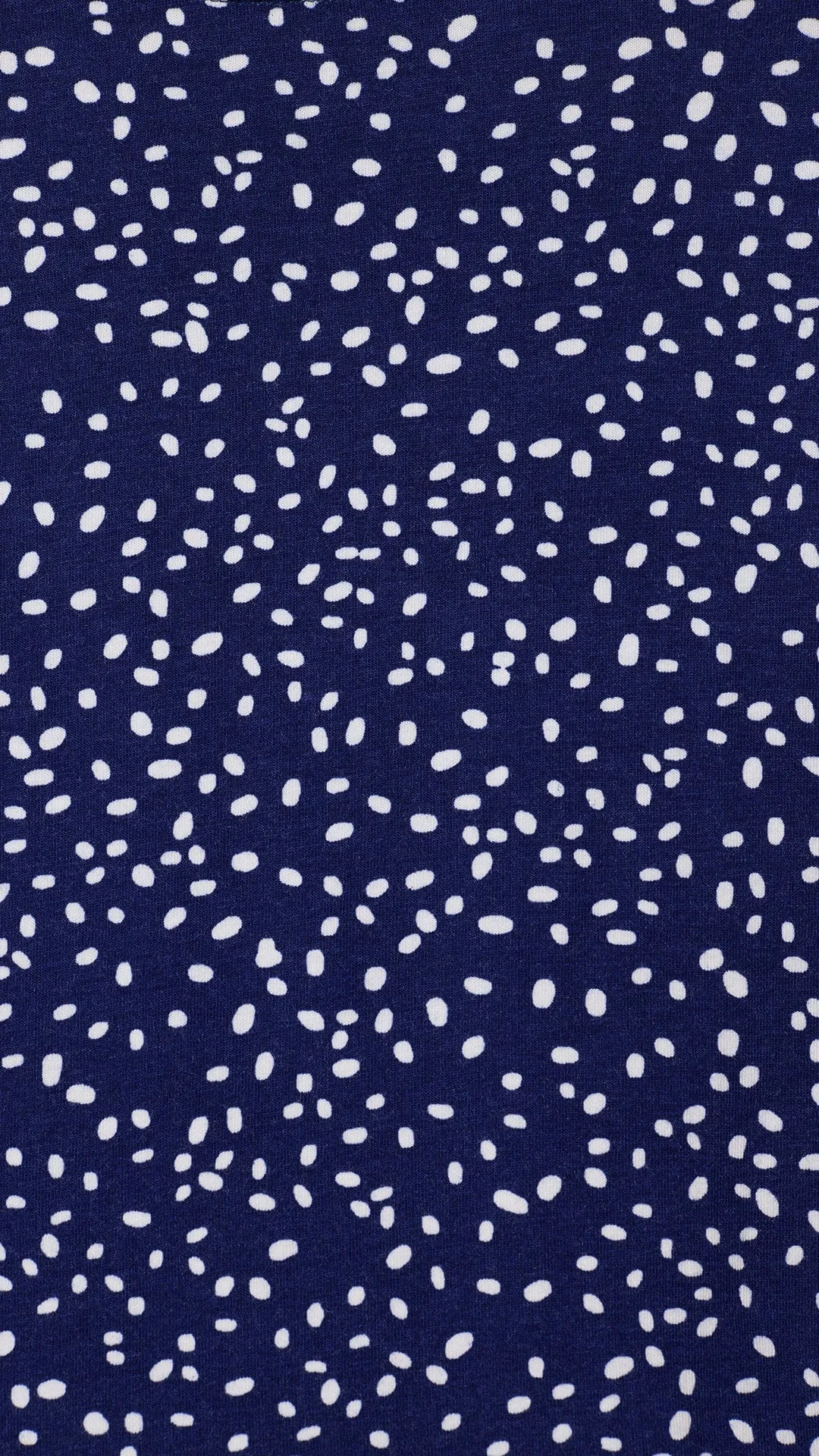 Confetti Dot Pima Knit Pajama - Navy sold by the cat's pajamas product image thumbnail 5