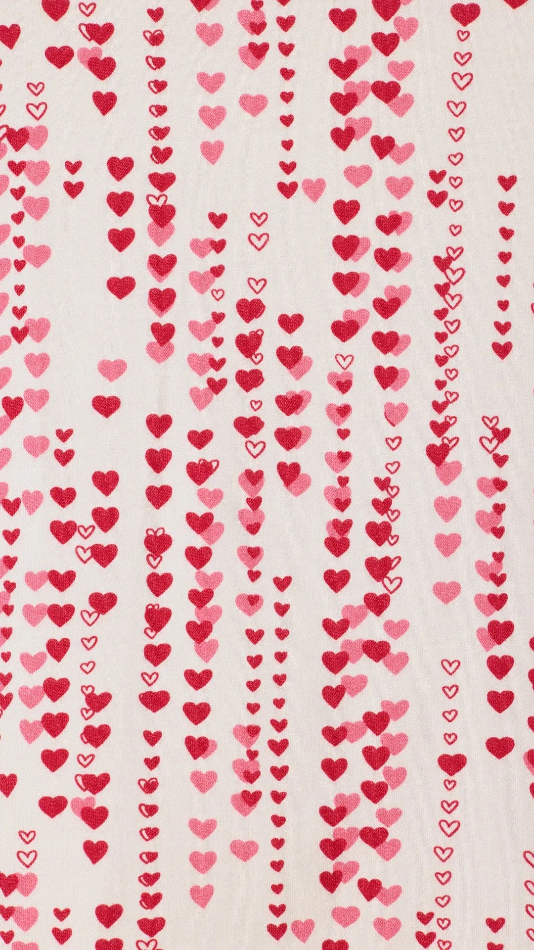 Dreamy Hearts Pima Knit Pullover Set - White sold by the cat's pajamas product image thumbnail 4