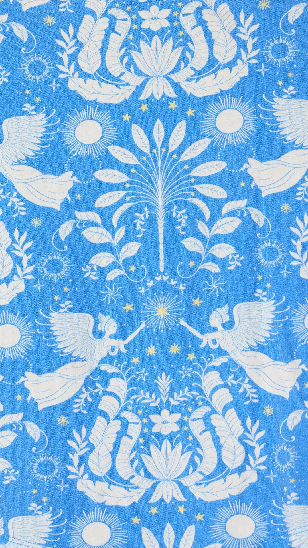 Angels Among Us Pima Knit Long-Sleeved Pajama sold by the cat's pajamas product image thumbnail 4