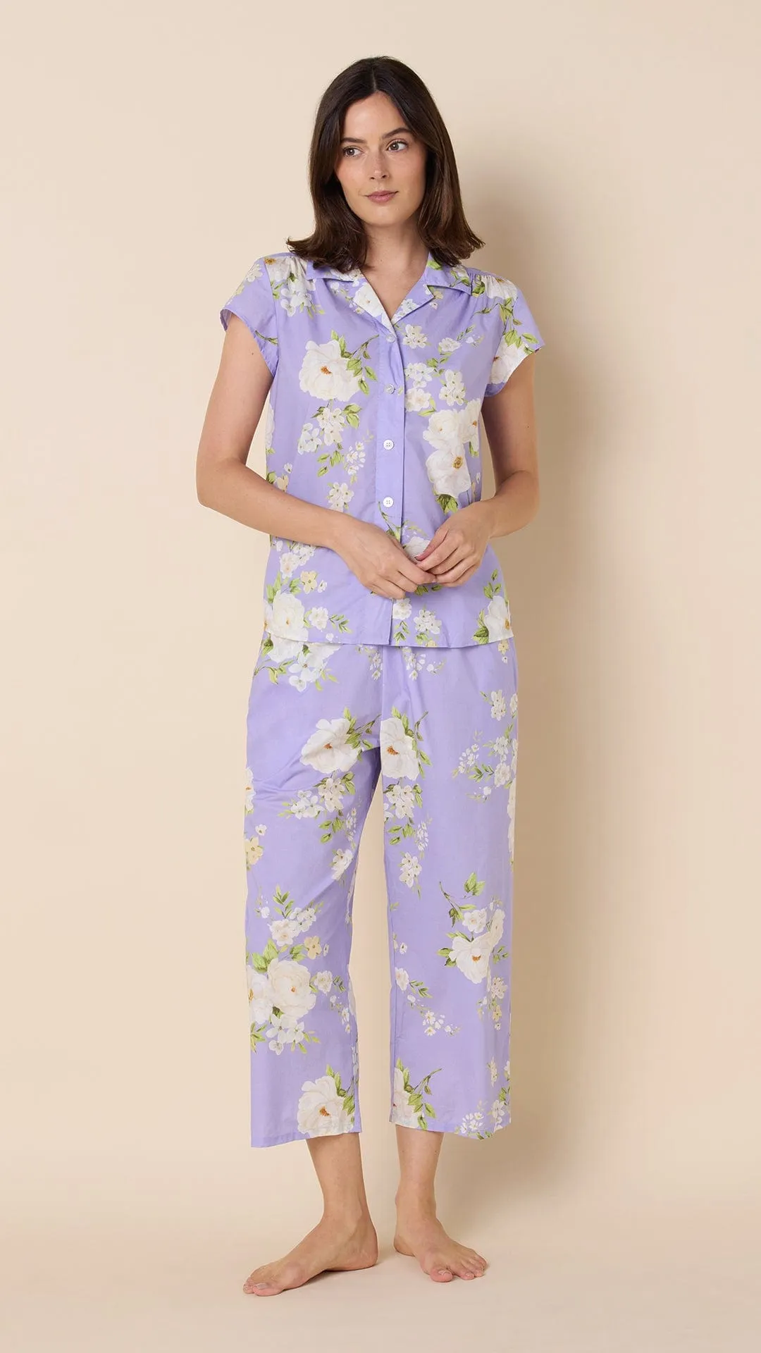 Orla Luxe Pima Capri - Lavender sold by the cat's pajamas product image thumbnail 4