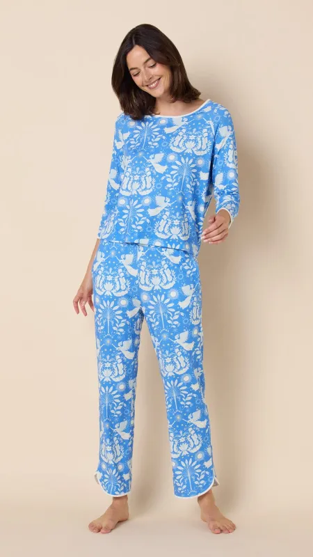 Angels Among Us Pima Knit Simple Set sold by the cat's pajamas