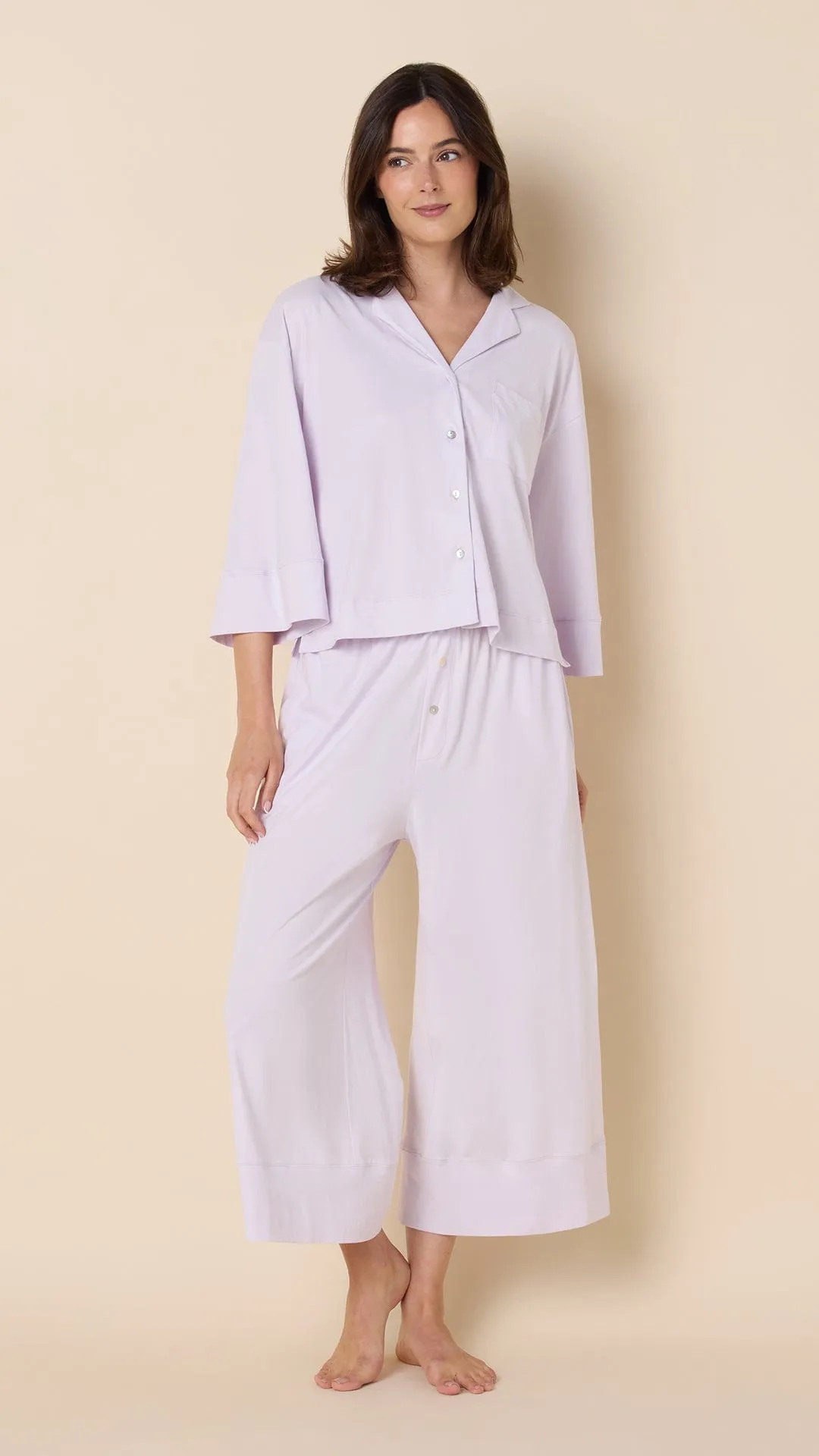 The Mariposa Set - Lilac Cream sold by the cat's pajamas product image thumbnail 2