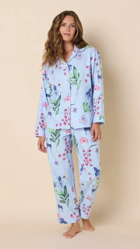 Deerly Flannel Pajama sold by the cat's pajamas