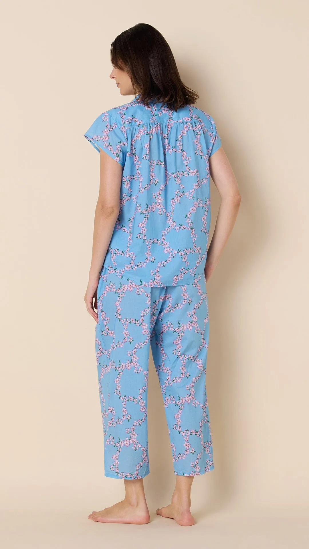 Skyblush Garland Voile Capri sold by the cat's pajamas product image thumbnail 3