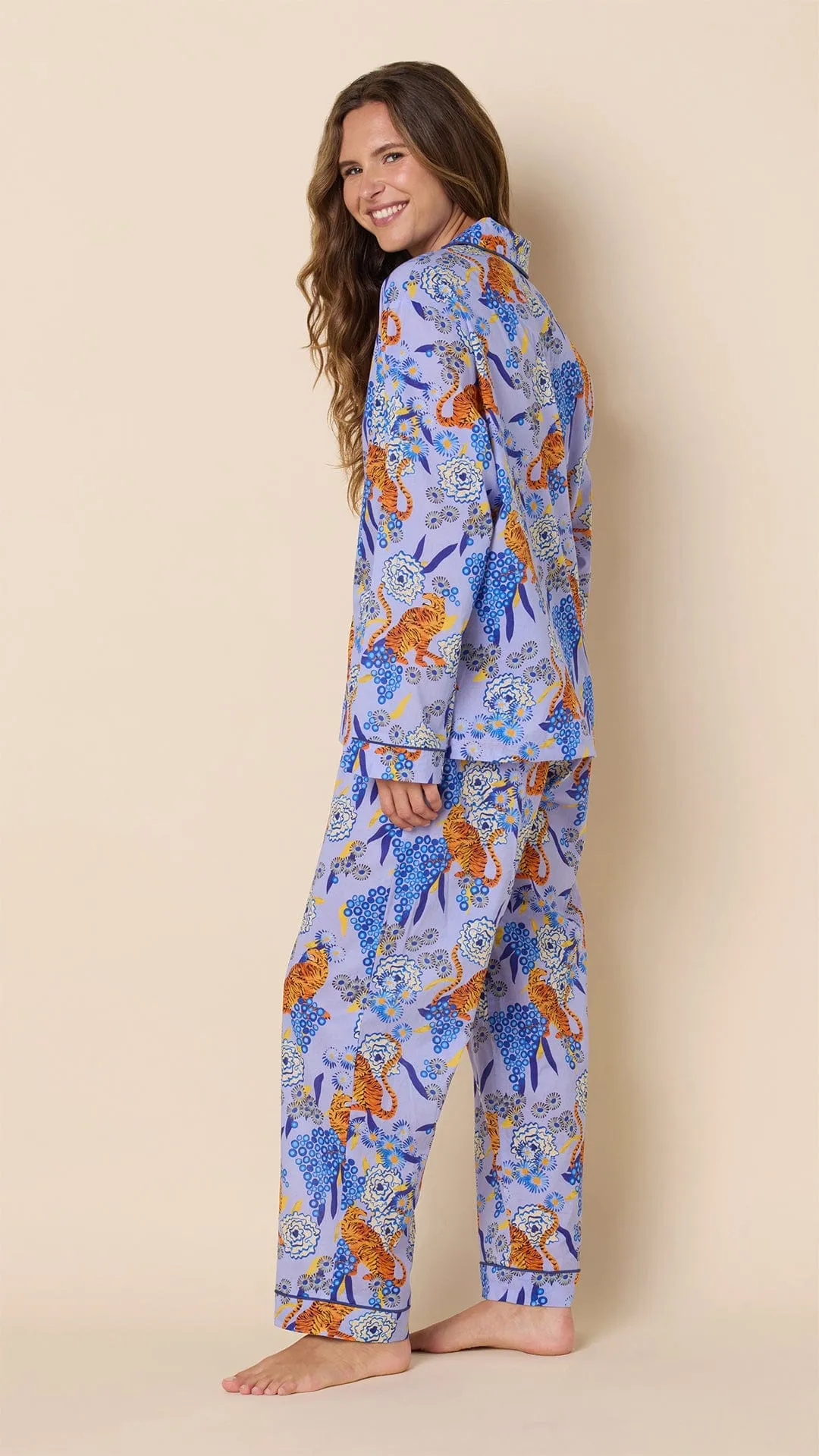 Tigress Voile Pajama sold by the cat's pajamas product image thumbnail 3