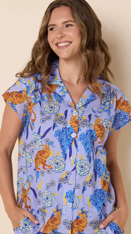 Tigress Voile Capri sold by the cat's pajamas