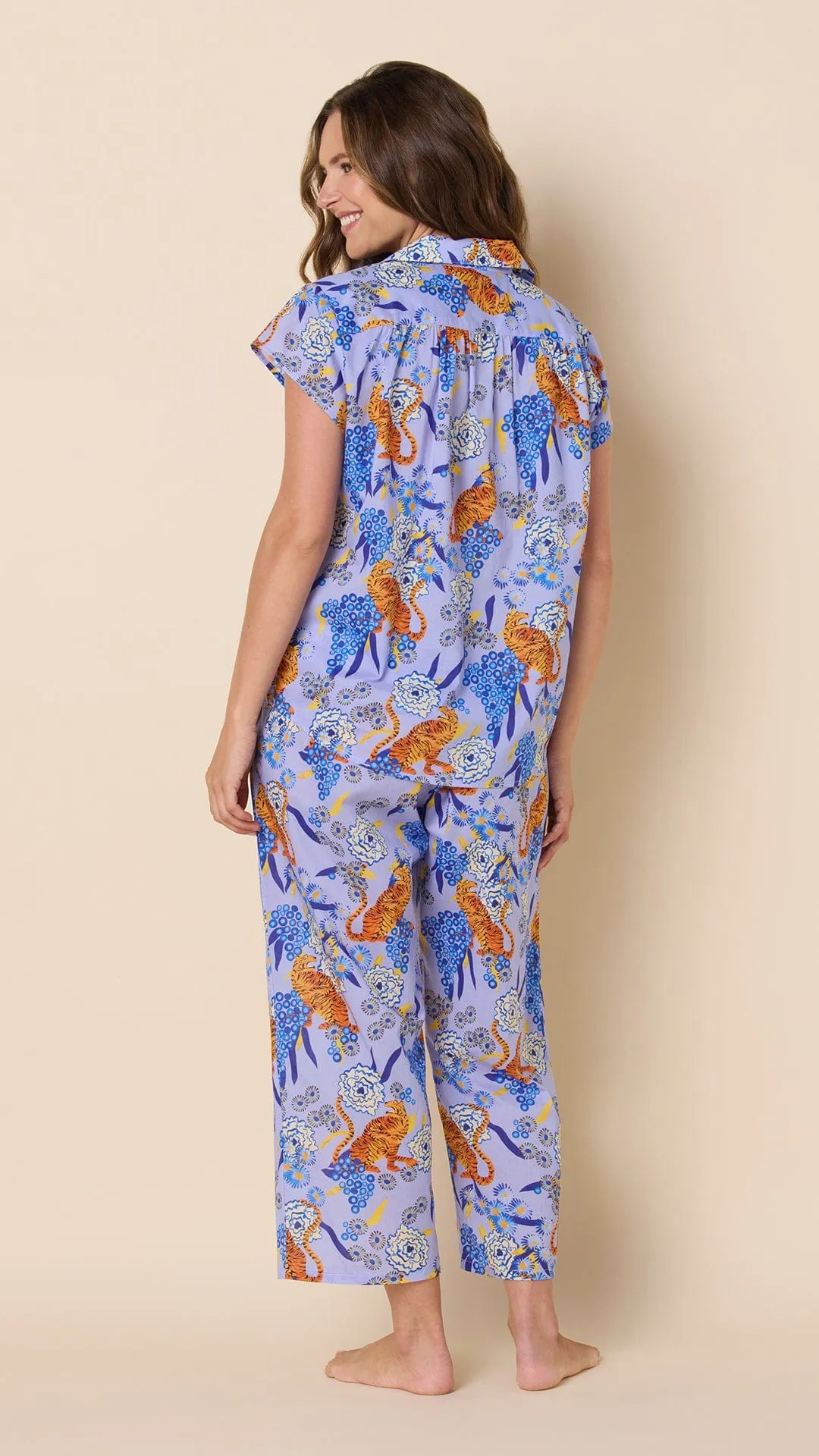 Tigress Voile Capri sold by the cat's pajamas product image thumbnail 3