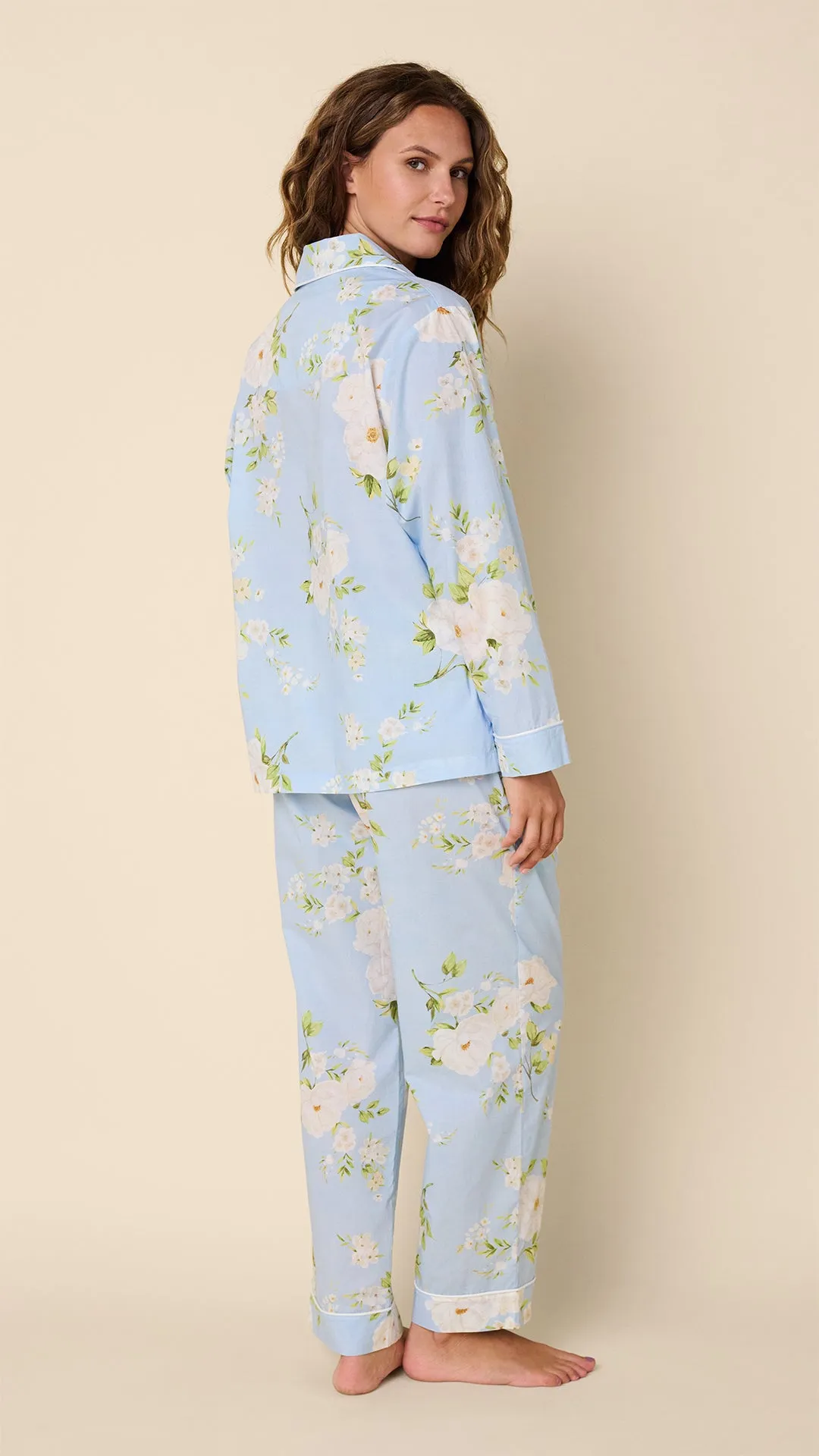 Orla Luxe Pima Long-Sleeved Pajama sold by the cat's pajamas product image thumbnail 3