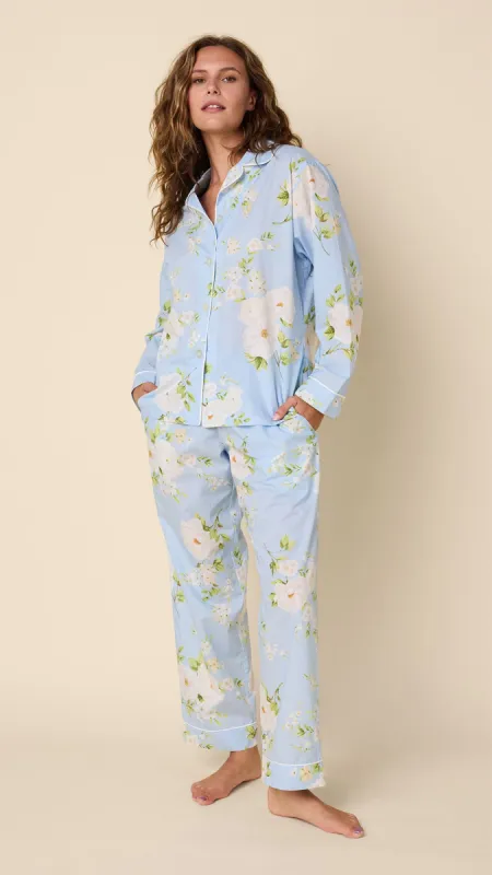 Orla Luxe Pima Long-Sleeved Pajama sold by the cat's pajamas