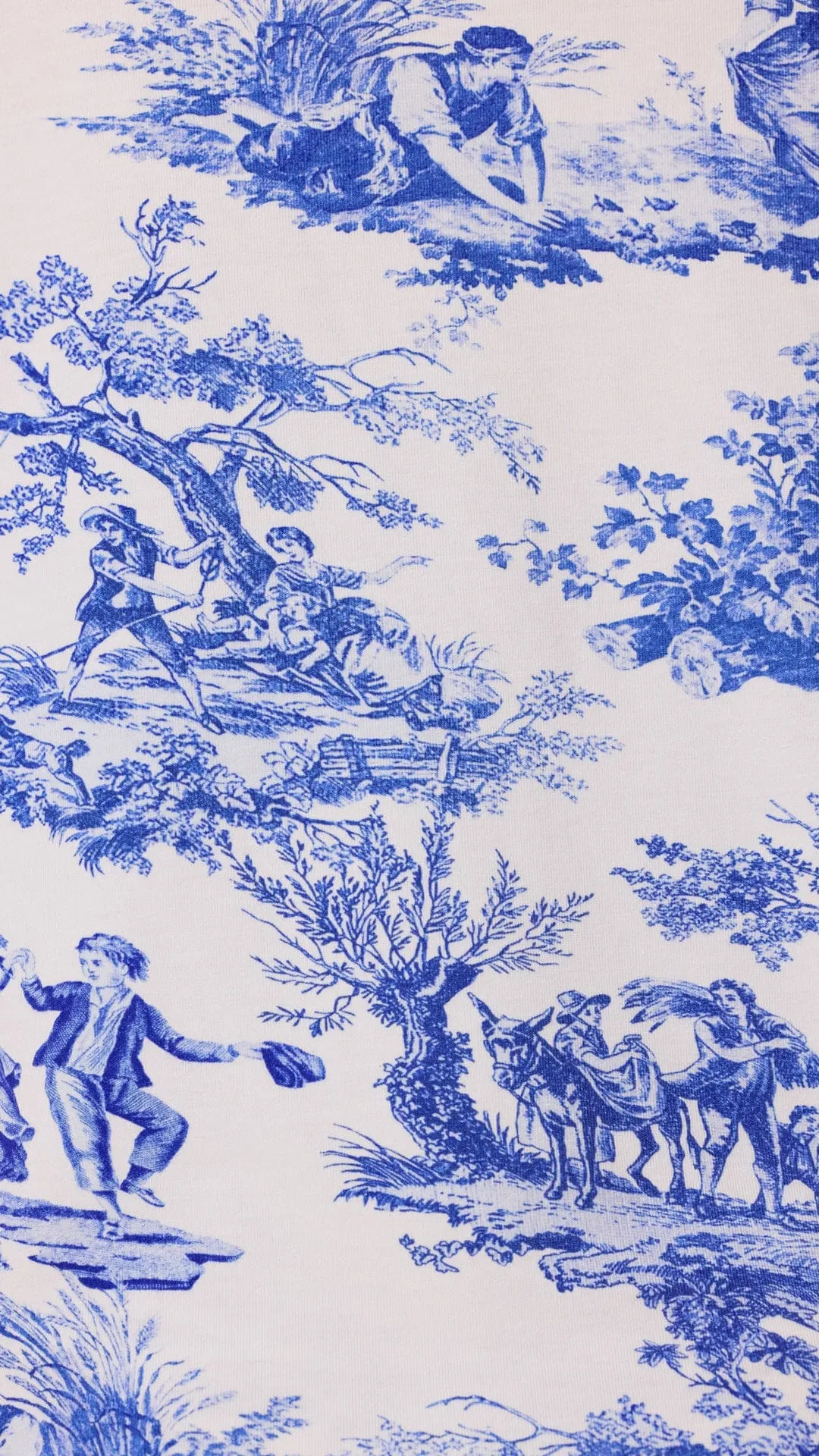 Idle Hours Pima Knit Night Shirt - Blue sold by the cat's pajamas product image thumbnail 4