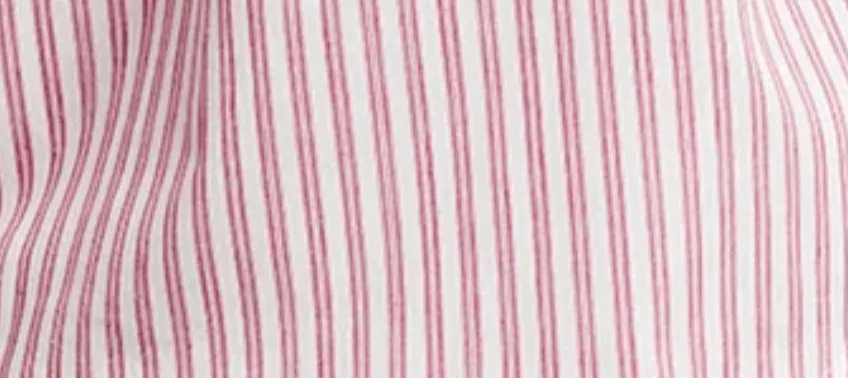 Classic Ticking Stripe Pima Knit Long-Sleeved Pajama sold by the cat's pajamas product image thumbnail 4