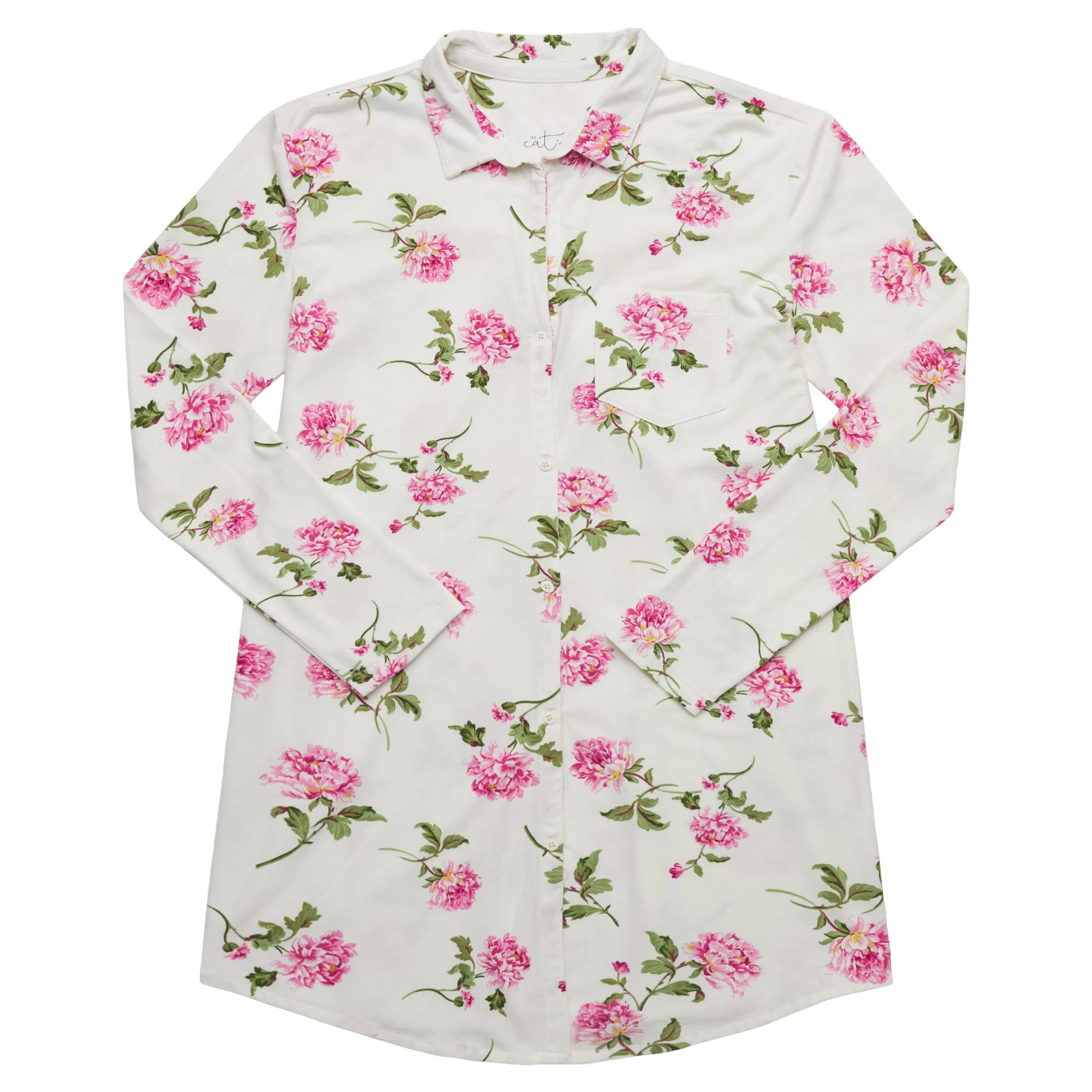 Millie Pima Knit Night Shirt sold by the cat's pajamas product image thumbnail 2