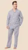 East Side Men's Luxe Pima Pajama - Navy sold by the cat's pajamas
