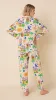 Moroccan Magic Pima Knit Long-Sleeved Pajama sold by the cat's pajamas