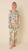 Moroccan Magic Pima Knit Long-Sleeved Pajama sold by the cat's pajamas