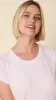 Classic Pima Knit Short-Sleeved Sleep Shirt - Pink Moment sold by the cat's pajamas