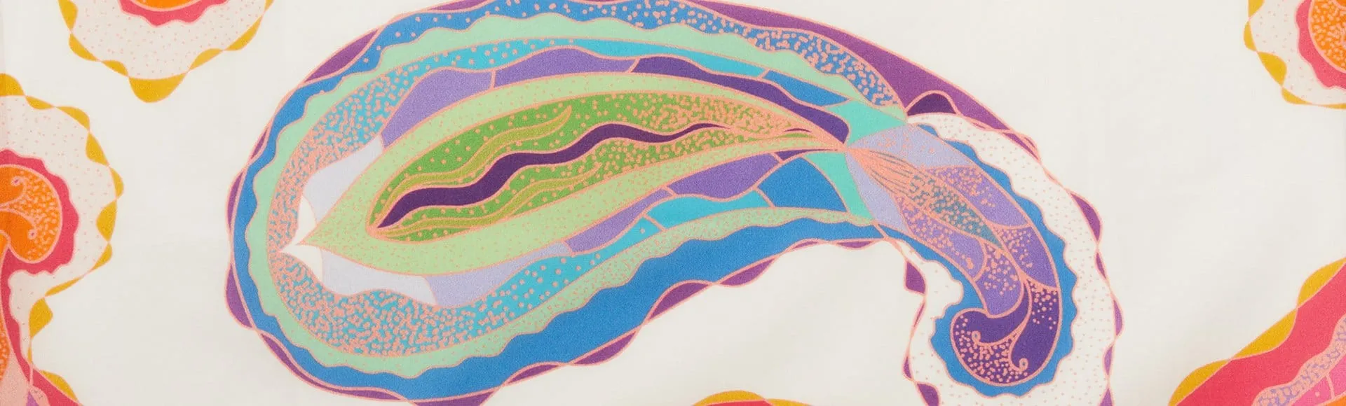 Paisley Daze Luxe Pima Pajama sold by the cat's pajamas product image thumbnail 3