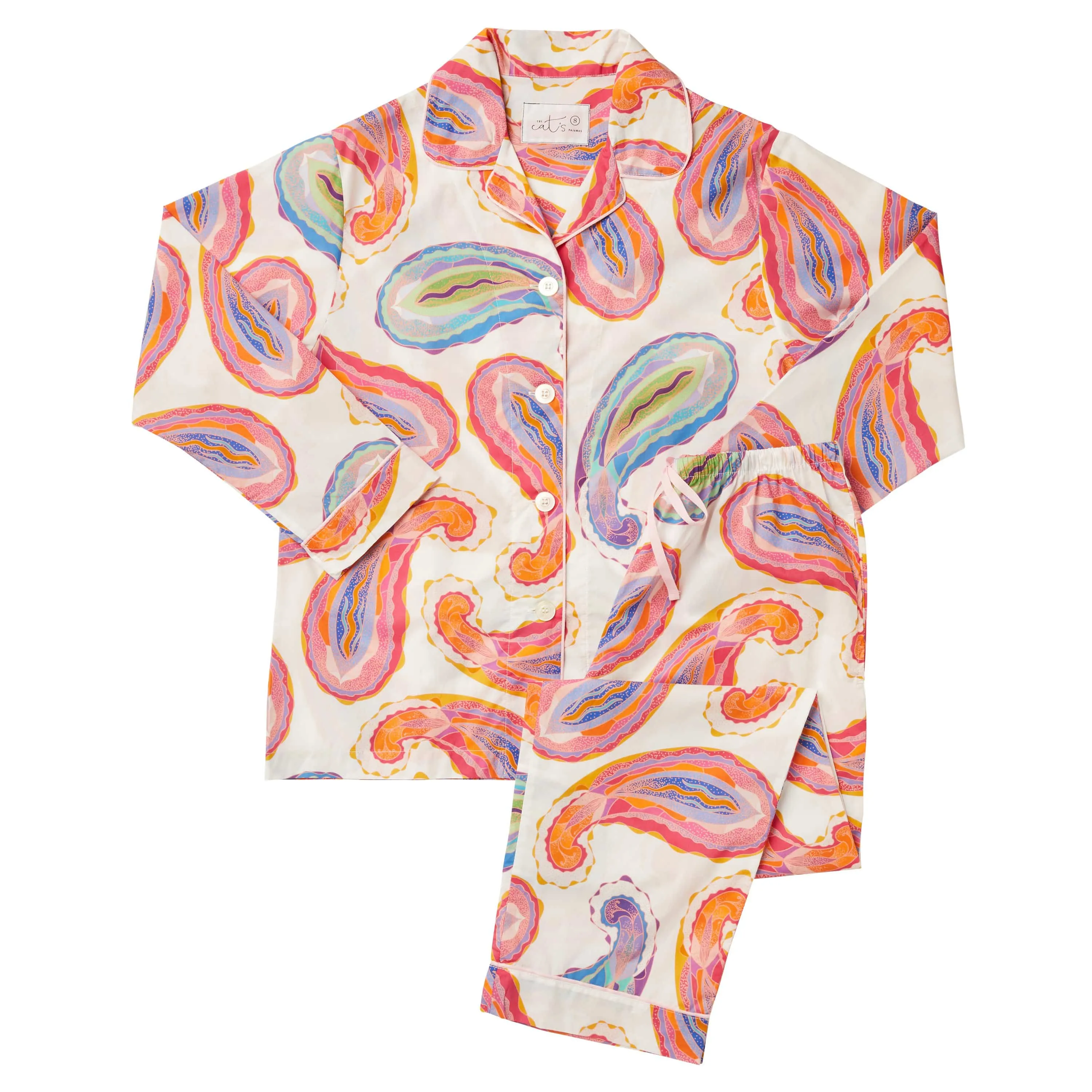 Paisley Daze Luxe Pima Pajama sold by the cat's pajamas product image thumbnail 2