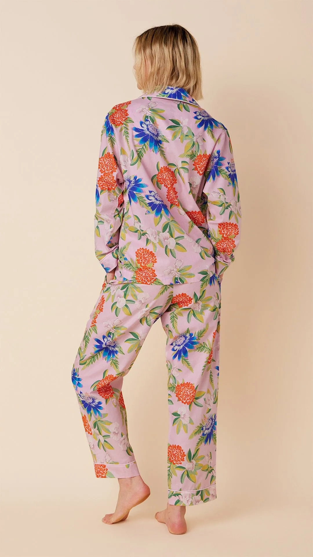 Pink Passion Luxe Pima Pajama sold by the cat's pajamas product image thumbnail 2