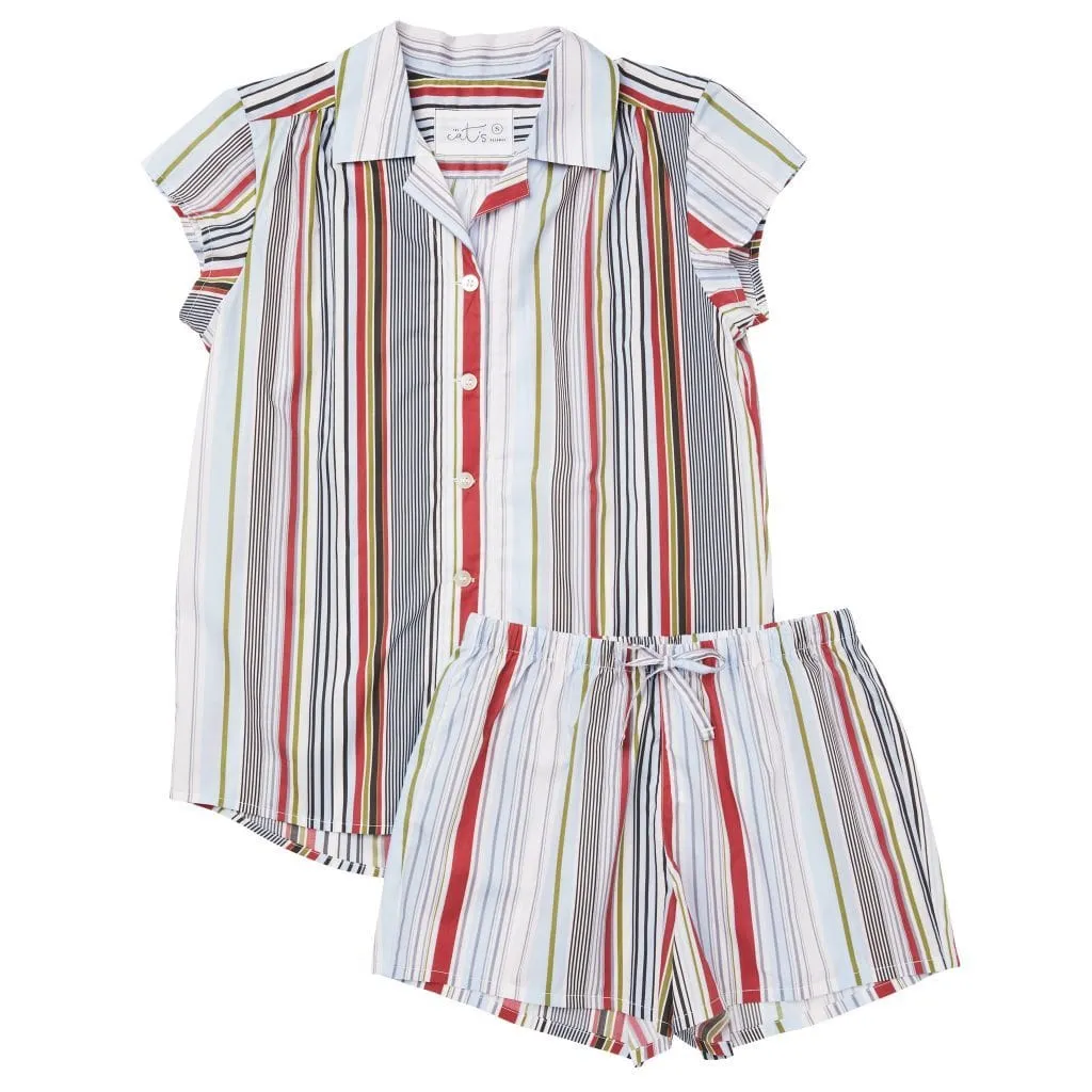 Silver Lake Luxe Pima Short Set sold by the cat's pajamas product image thumbnail 2