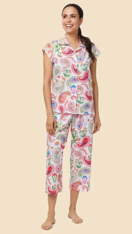 Glad All Over Luxe Pima Capri sold by the cat's pajamas