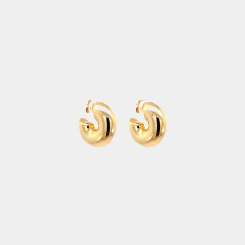 Monaco Hoops Small Gold sold by Jordan Road Jewelry