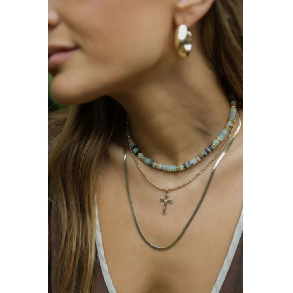 Cairo Thin 18" or 20" Necklace sold by Jordan Road Jewelry product image thumbnail 2