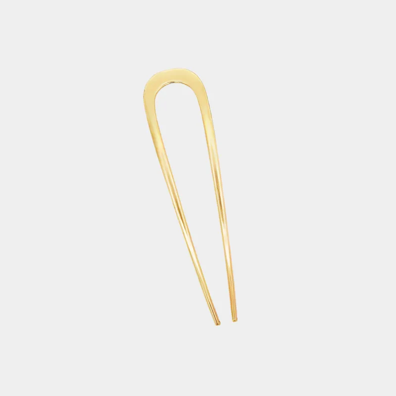 French Hair Pin Gold sold by Jordan Road Jewelry