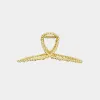 Large Hair Clip Gold sold by Jordan Road Jewelry