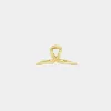Small Hair Clip Gold sold by Jordan Road Jewelry