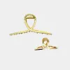 Small Hair Clip Gold sold by Jordan Road Jewelry
