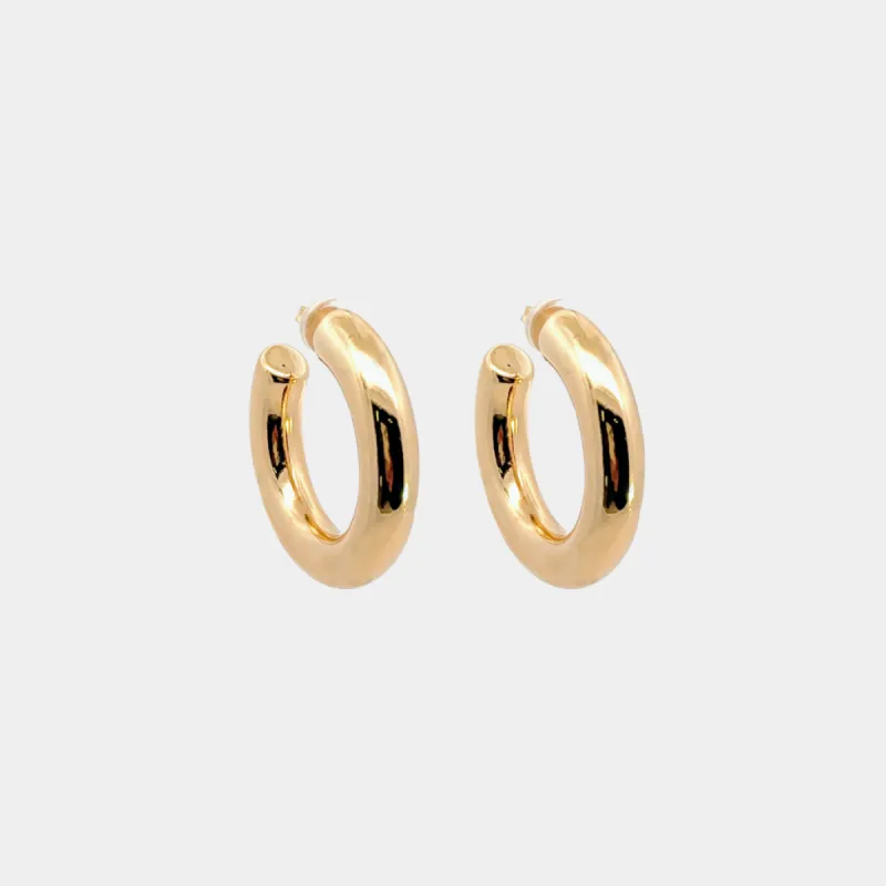 Sunday Hoops Gold sold by Jordan Road Jewelry