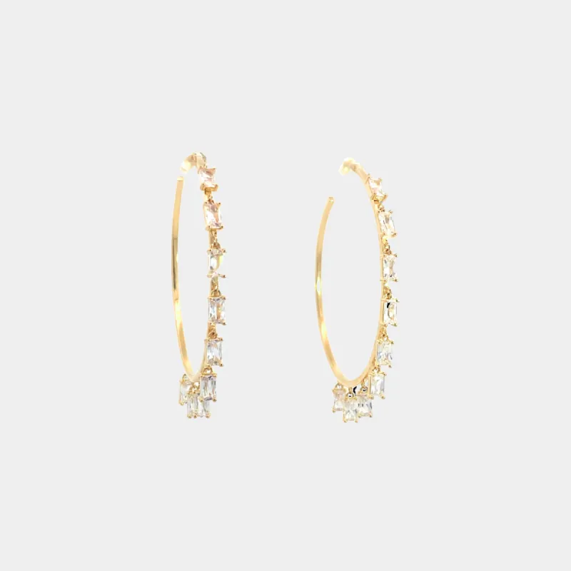 Chandelier Hoops made by Jordan Road Jewelry