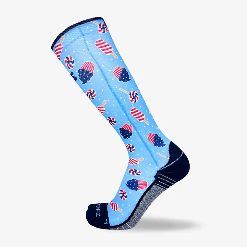 USA Candies Compression Socks (Knee-High) sold by Zensah