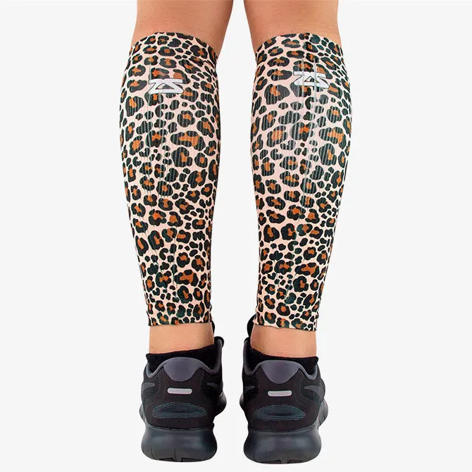 Leopard Compression Leg Sleeves sold by Zensah product image thumbnail 4