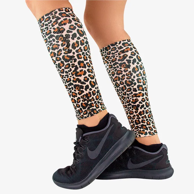 Leopard Compression Leg Sleeves sold by Zensah product image thumbnail 2