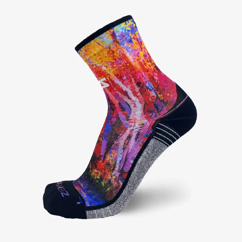 Fall Trees Socks (Mini-Crew) sold by Zensah