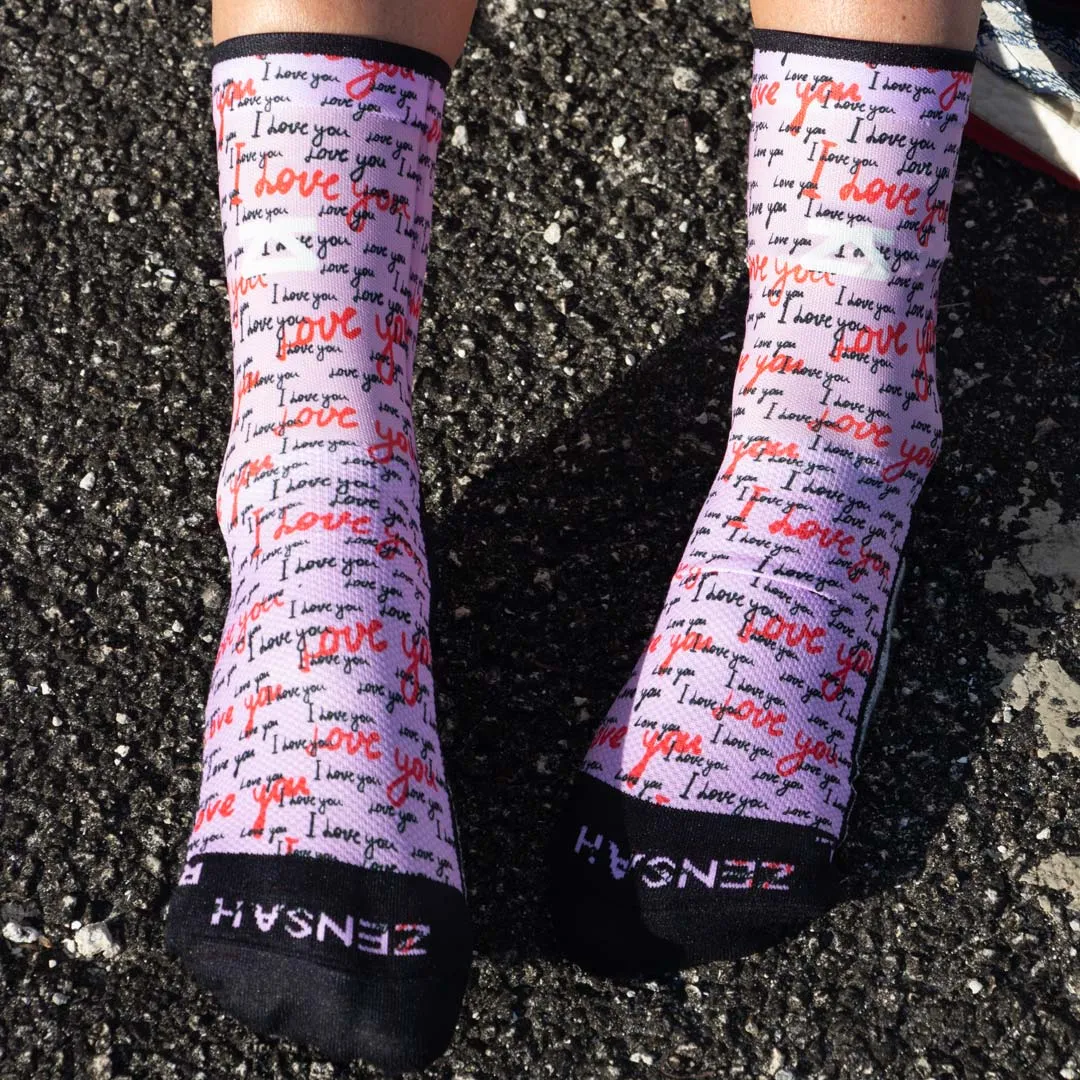 Love You Socks (Mini-Crew) sold by Zensah
