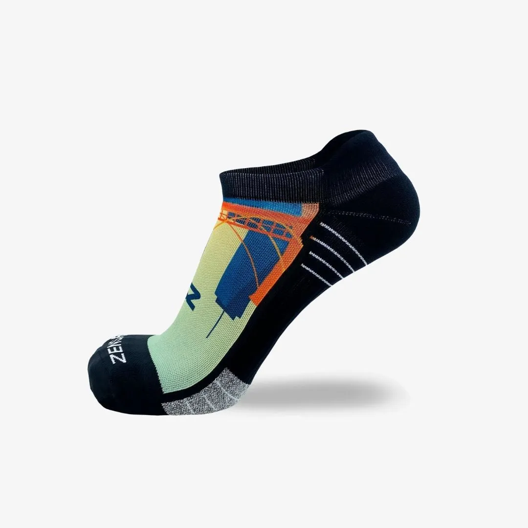 Brooklyn Postcard Running Socks (No Show) sold by Zensah