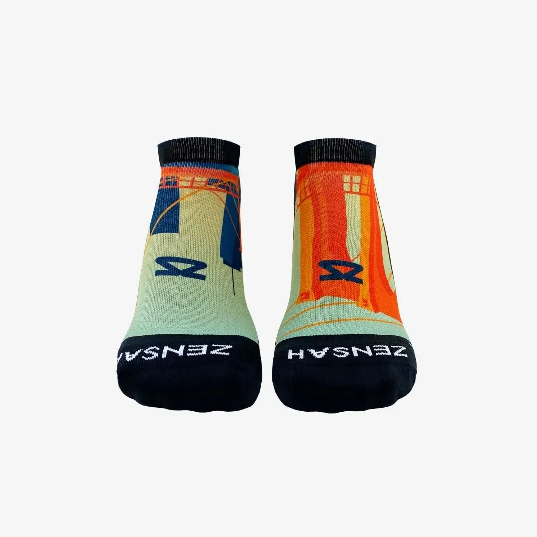 Brooklyn Postcard Running Socks (No Show) sold by Zensah product image thumbnail 2