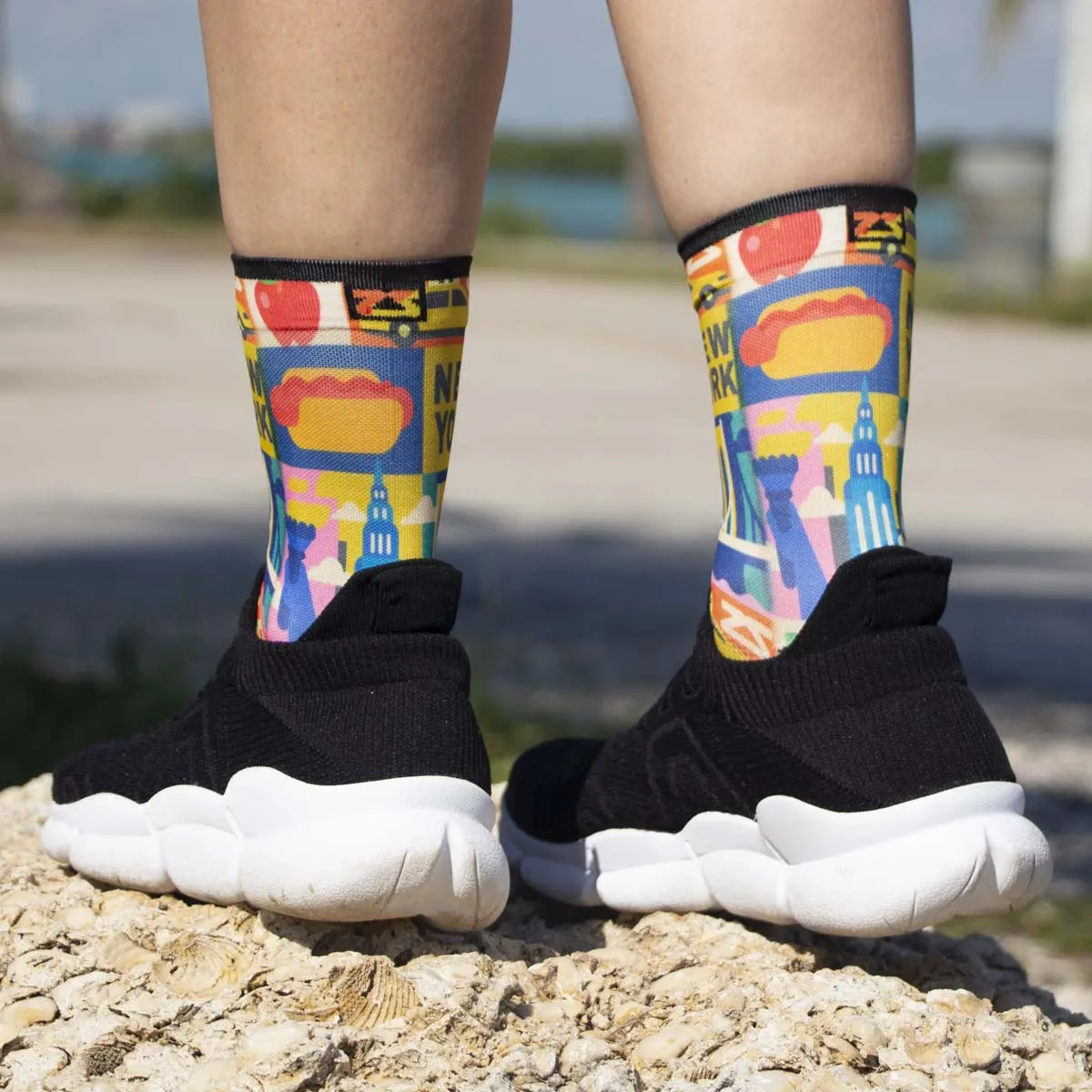 New York Blocks Socks (Mini-Crew) sold by Zensah product image thumbnail 5