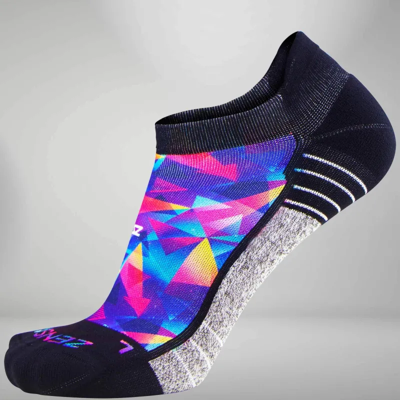 Retro Triangles Socks (No Show) sold by Zensah
