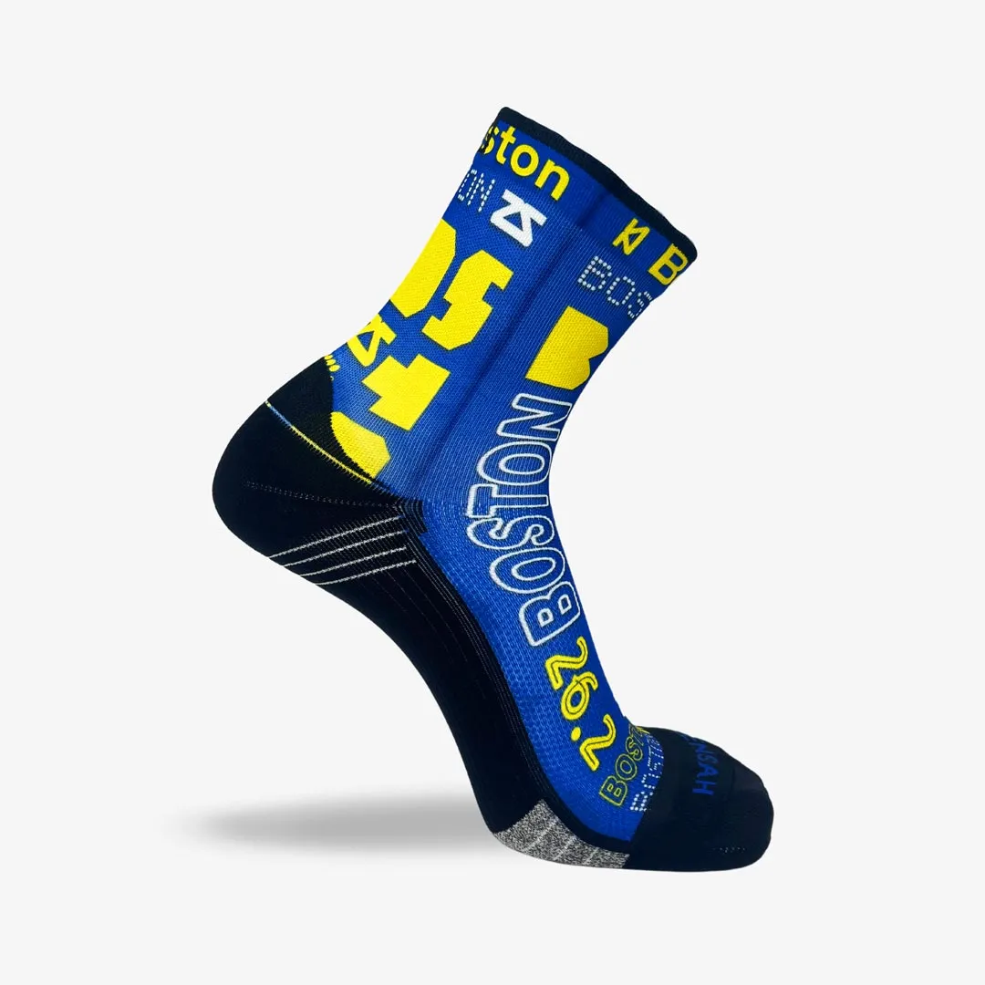 Boston Blue and Yellow Socks (Mini-Crew) sold by Zensah product image thumbnail 3