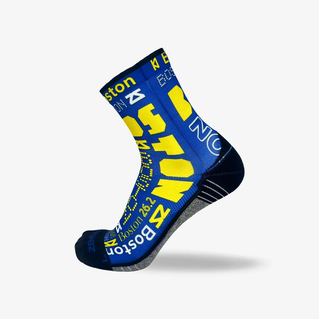 Boston Blue and Yellow Socks (Mini-Crew) sold by Zensah