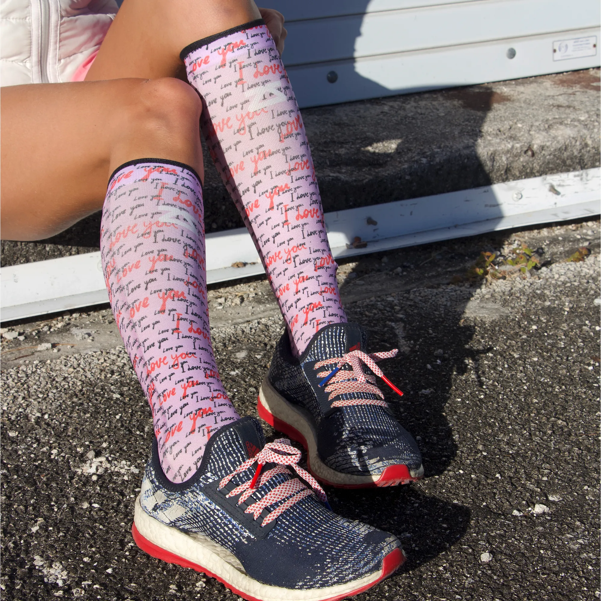 Love You Compression Socks (Knee-High) sold by Zensah product image thumbnail 3