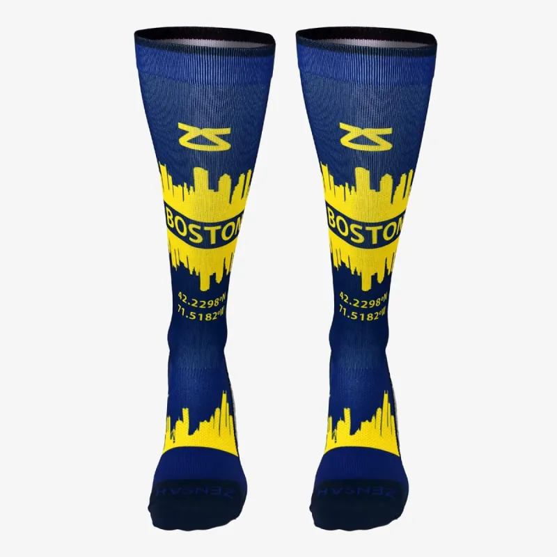 Boston Skyline Timeless Compression Socks (Knee-High) sold by Zensah